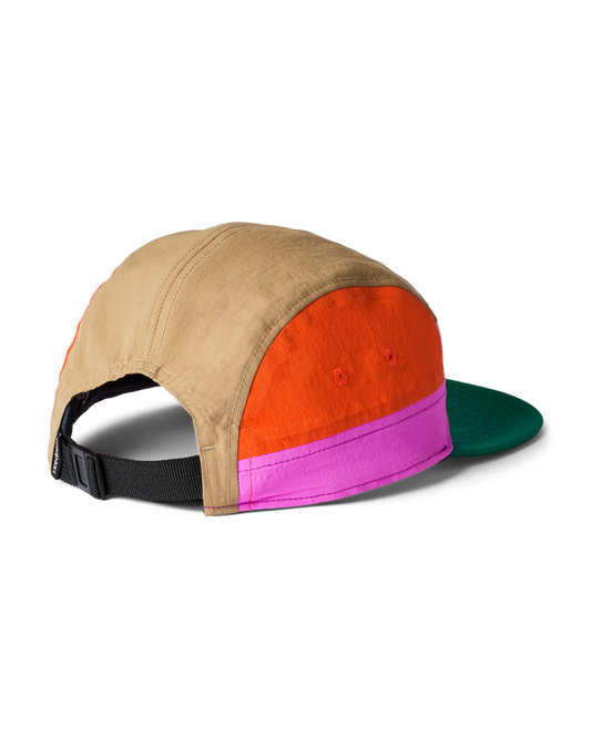 Cotopaxi X FP Movement Tech 5-Panel Hat - Powder Pink/Green Glow - US 3967
