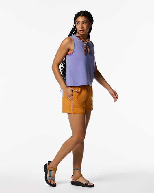 Brinco 3" Short - Print - Women's - Zen Garden Honeycomb - US 5135
