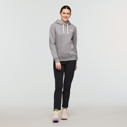 Llama Patch Pullover Hoodie - Women's - Heather Grey - US 3813