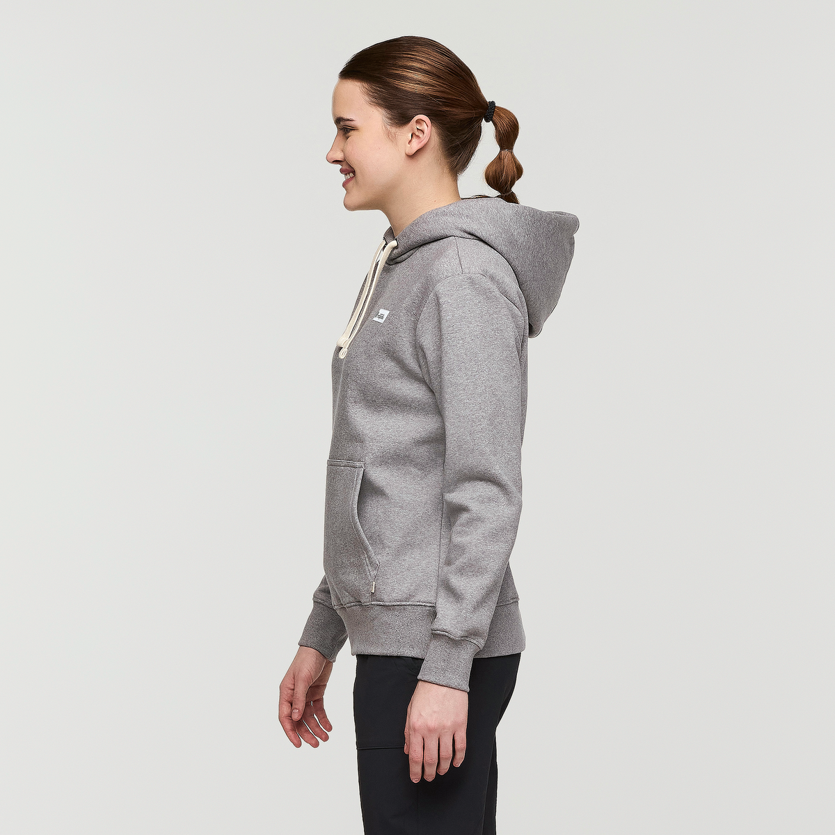 Llama Patch Pullover Hoodie - Women's - Heather Grey - US 3813