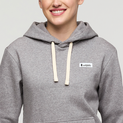 Llama Patch Pullover Hoodie - Women's - Heather Grey - US 3813