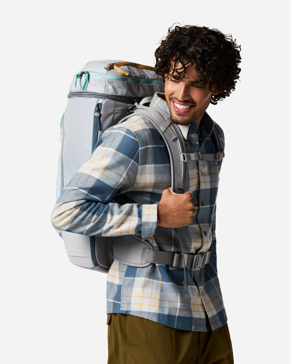 Allpa 50L Adventure Travel Pack - Vapor/Smoke - US 6971