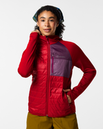 Acodo Hybrid Hooded Jacket - Women's - Spicy - US 1396