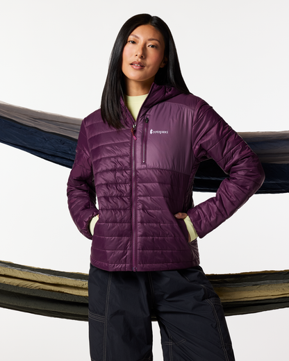 Acodo Insulated Hooded Jacket - Women's - Acai - US 3853