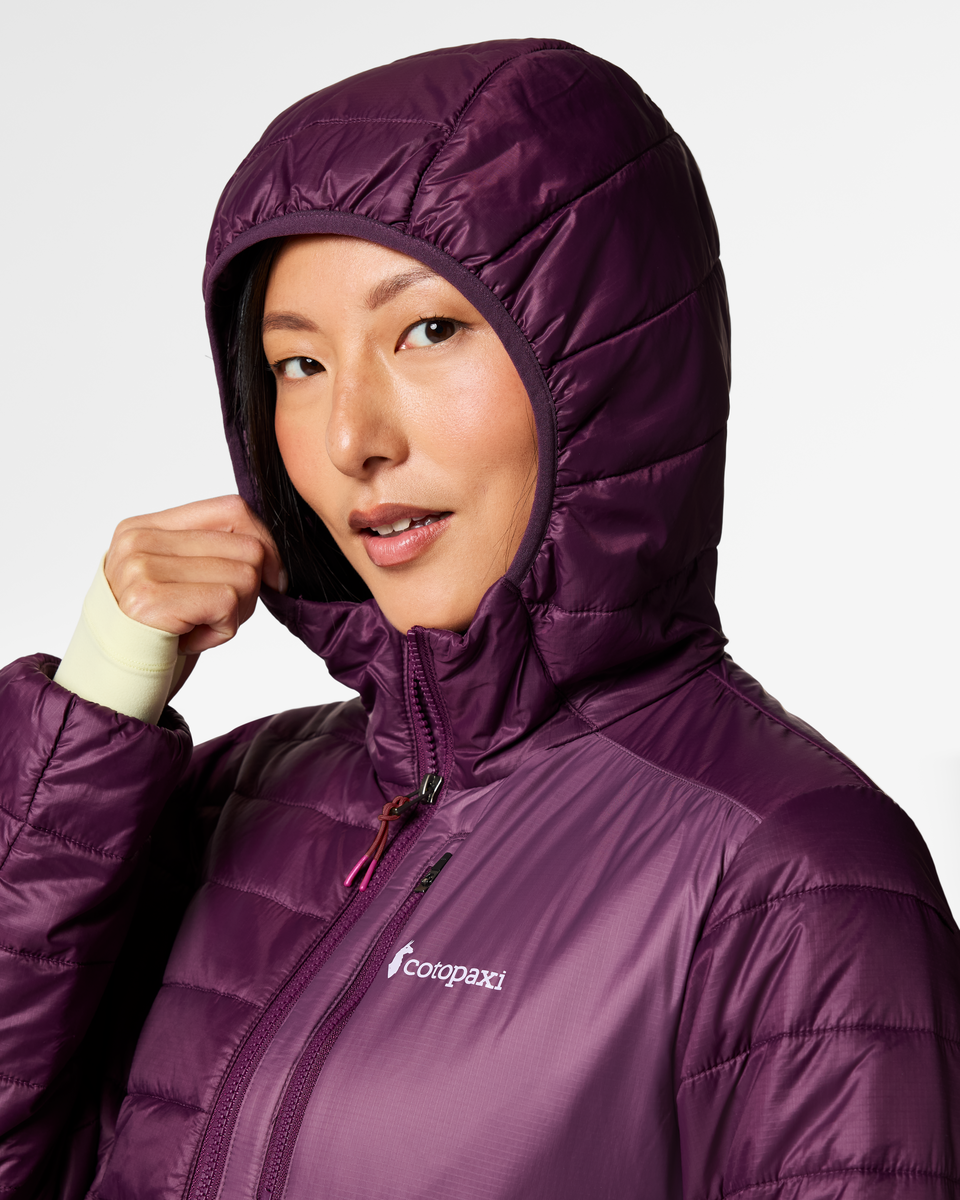 Acodo Insulated Hooded Jacket - Women's - Acai - US 3853