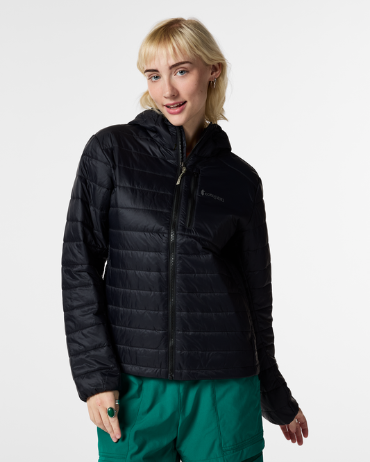 Acodo Insulated Hooded Jacket - Women's - Cotopaxi Black - US 2535