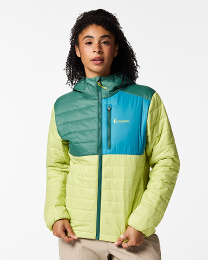 Acodo Insulated Hooded Jacket - Women's - Juniper/Firefly - US 3180