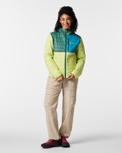 Acodo Insulated Hooded Jacket - Women's - Juniper/Firefly - US 3180