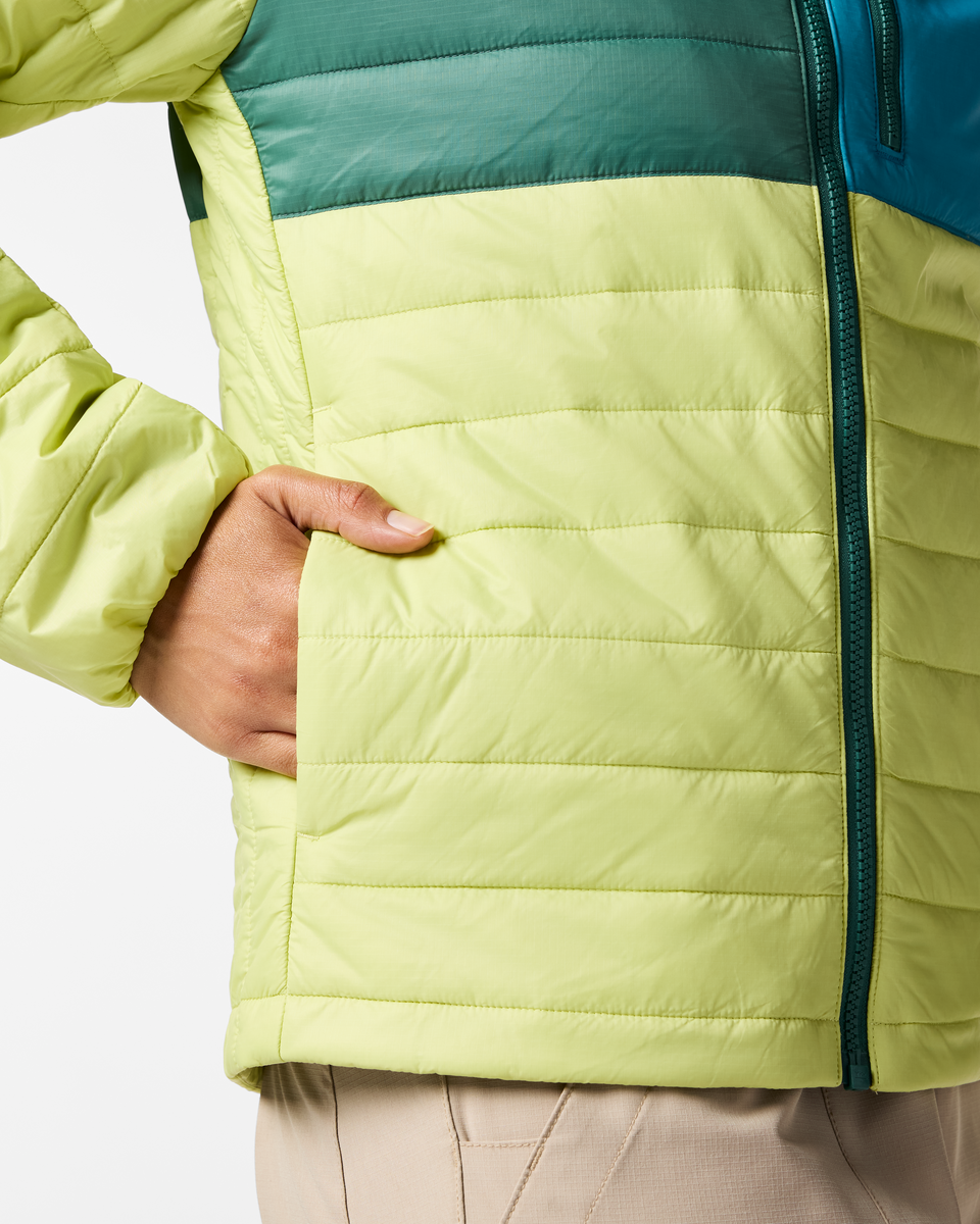 Acodo Insulated Hooded Jacket - Women's - Juniper/Firefly - US 3180