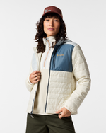 Acodo Insulated Hooded Jacket - Women's - Vapor/Chalk - US 8822