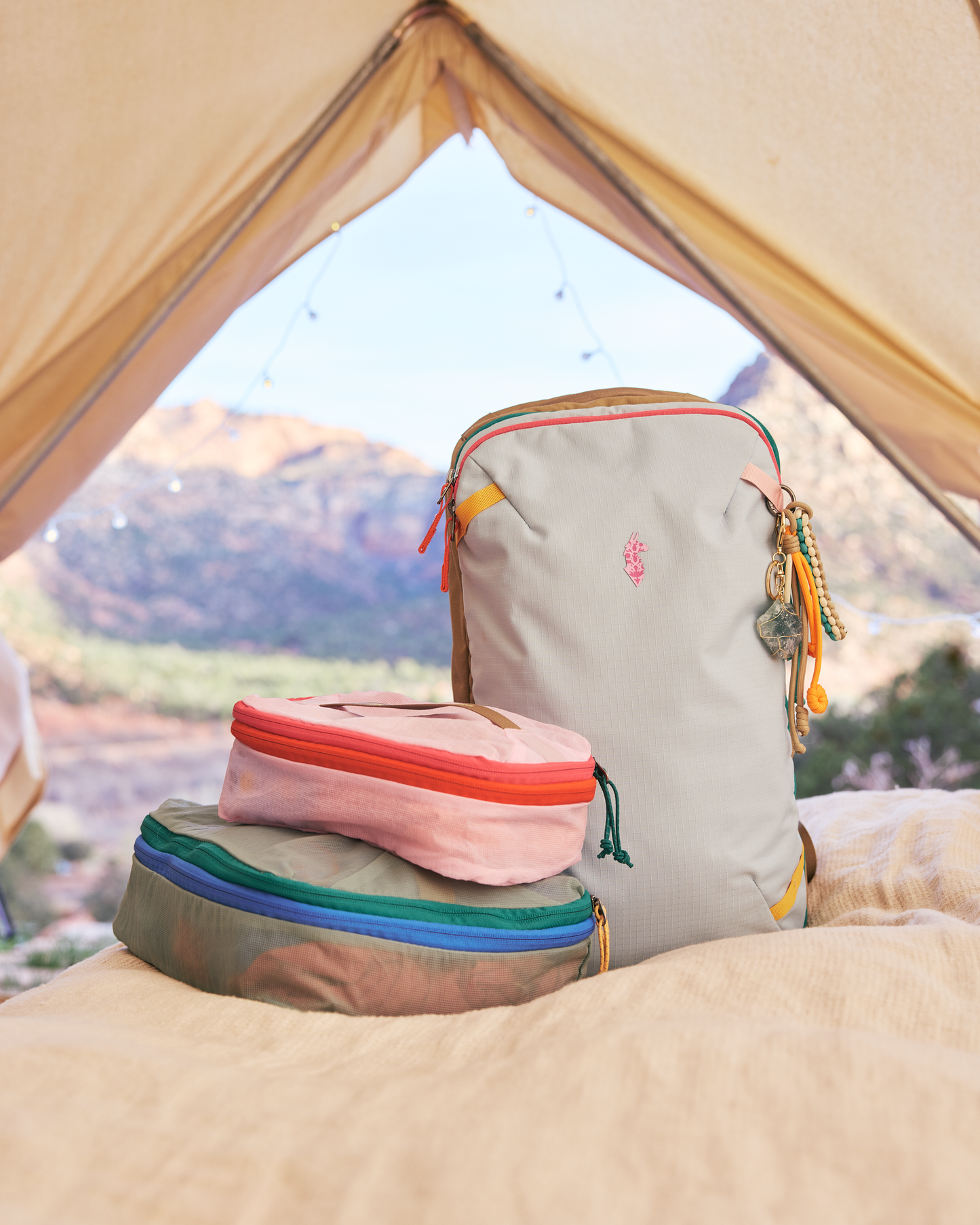 Cotopaxi X FP Movement Expandable Cubo Bundle - Powder Pink/Sterline Blue - US 1119