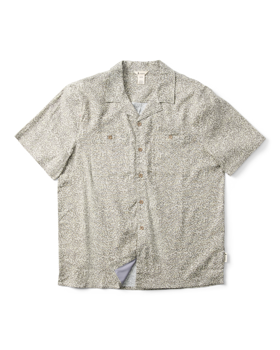 Afuera Button Up Shirt - Print - Men's - Cenotes Mineral - US 7930