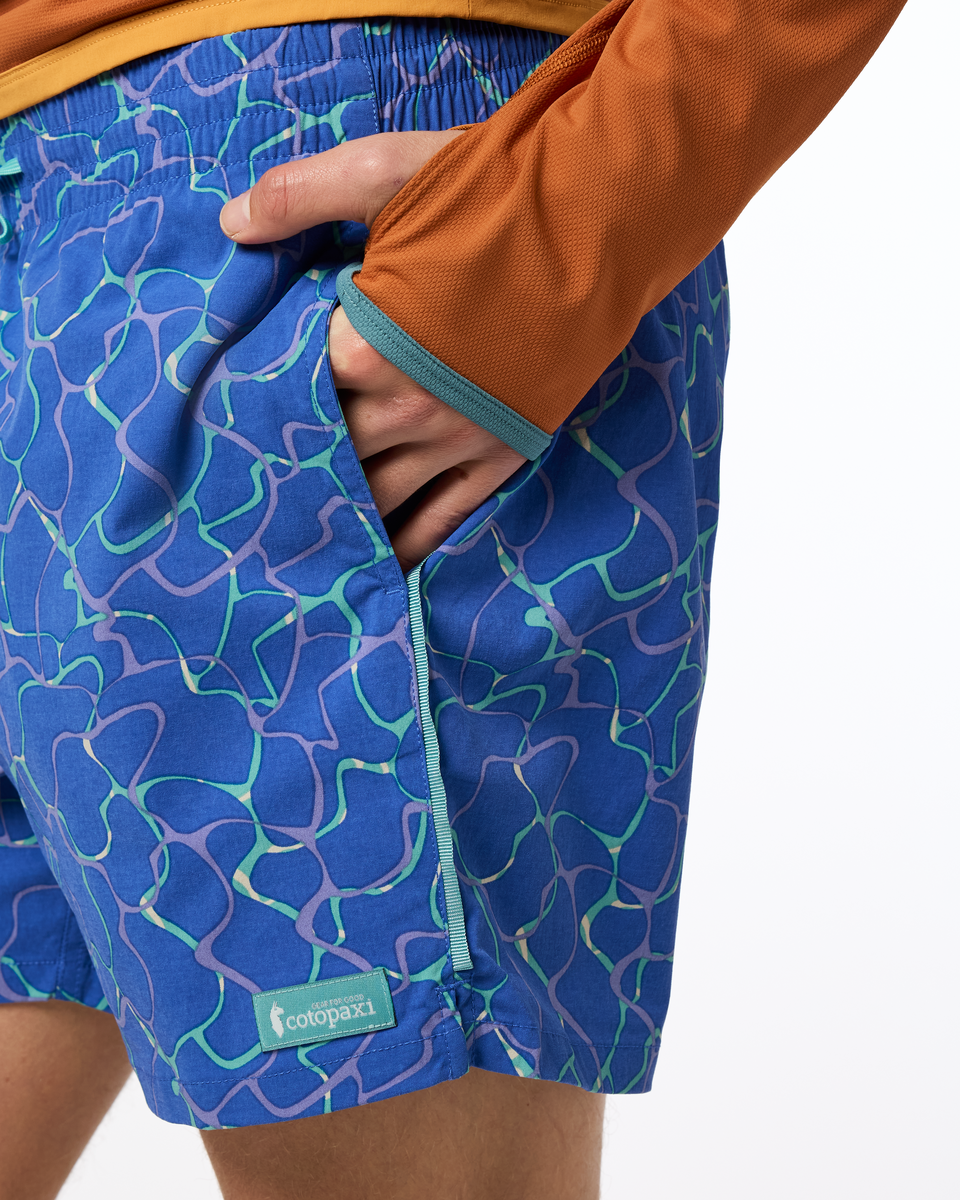 Brinco 5" Short - Print - Men's - Splash Azure - US 2891