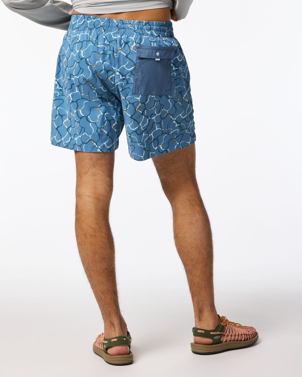 Brinco 5" Short - Print - Men's - Splash Azure - US 2891