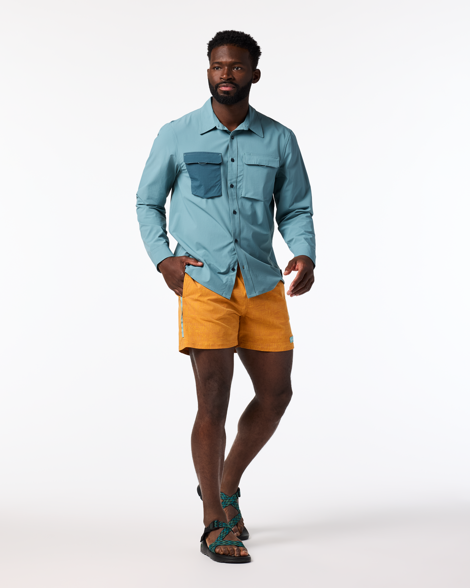 Brinco 5" Short - Print - Men's - Zen Garden Honeycomb - US 6742