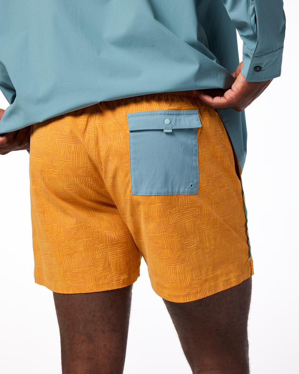 Brinco 5" Short - Print - Men's - Zen Garden Honeycomb - US 6742