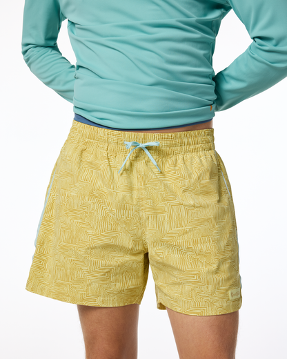 Brinco 5" Short - Print - Men's - Splash Azure - US 2891