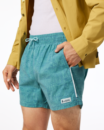 Brinco 5" Short - Print - Men's - Zen Garden Tide Pool - US 2898
