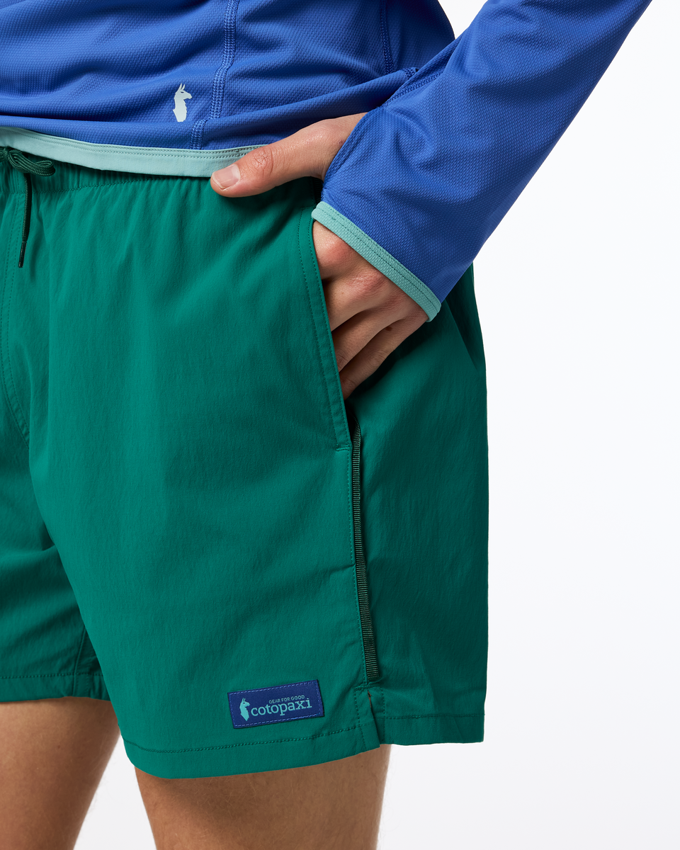 Brinco 5" Short - Solid - Men's - Malachite - US 6367