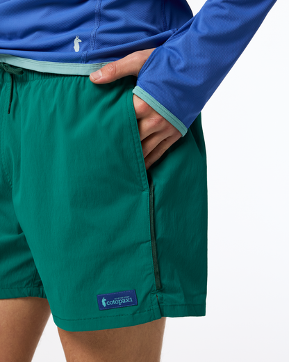 Brinco 5" Short - Solid - Men's - Malachite - US 6367