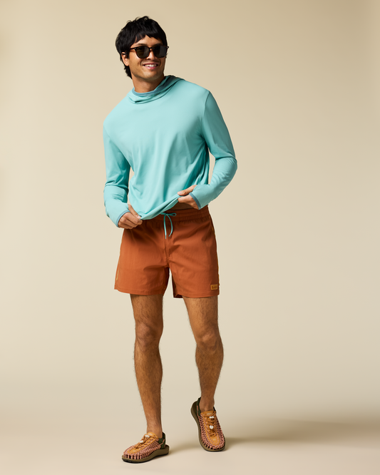 Brinco 5" Short - Solid - Men's - Whiskey - US 6674