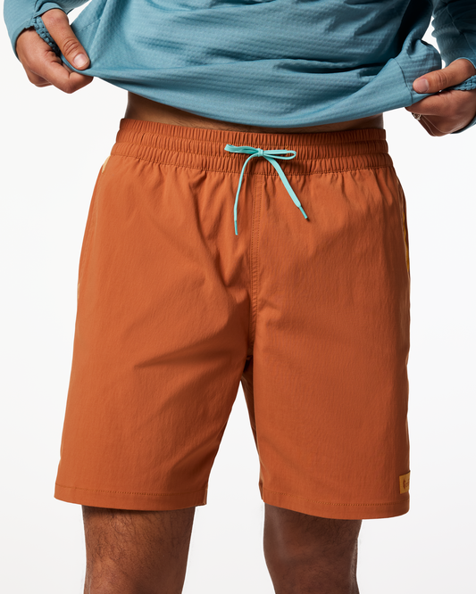 Brinco 7" Short - Solid - Men's - Whiskey - US 8713