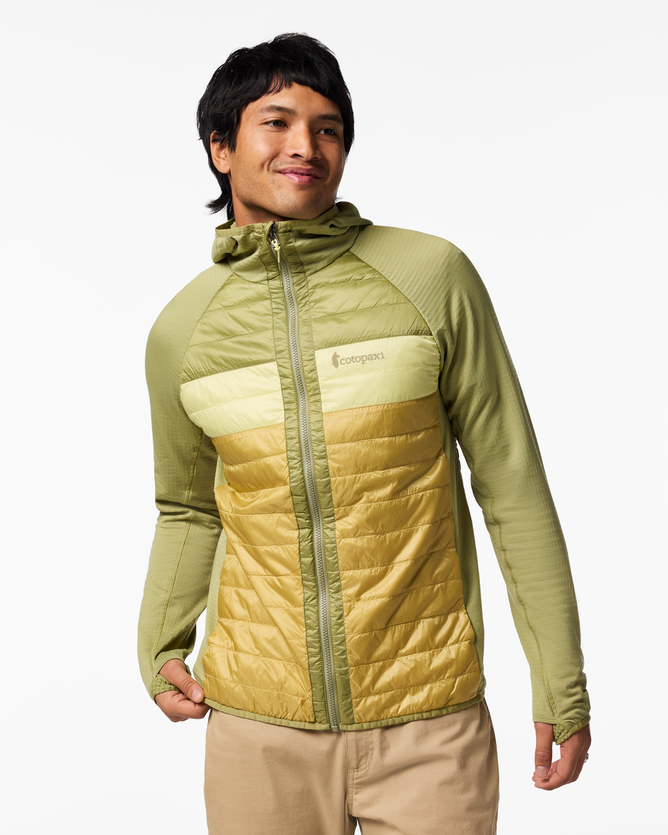Capa Hybrid Insulated Hooded Jacket - Men's - Seed/Husk - US 9648