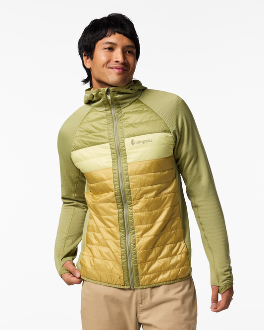 Capa Hybrid Insulated Hooded Jacket - Men's - Seed/Husk - US 9648