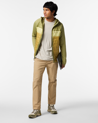 Capa Hybrid Insulated Hooded Jacket - Men's - Seed/Husk - US 9648