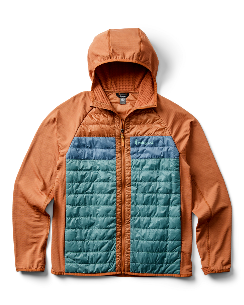 Capa Hybrid Insulated Hooded Jacket - Men's - Whiskey/Everglade - US 9929