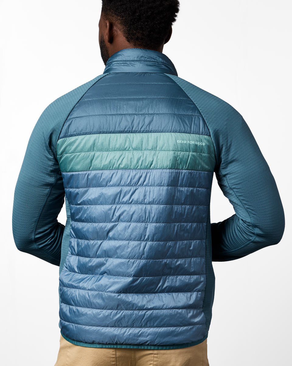 Capa Hybrid Insulated Jacket - Men's - Ocean/Steel Blue - US 6082