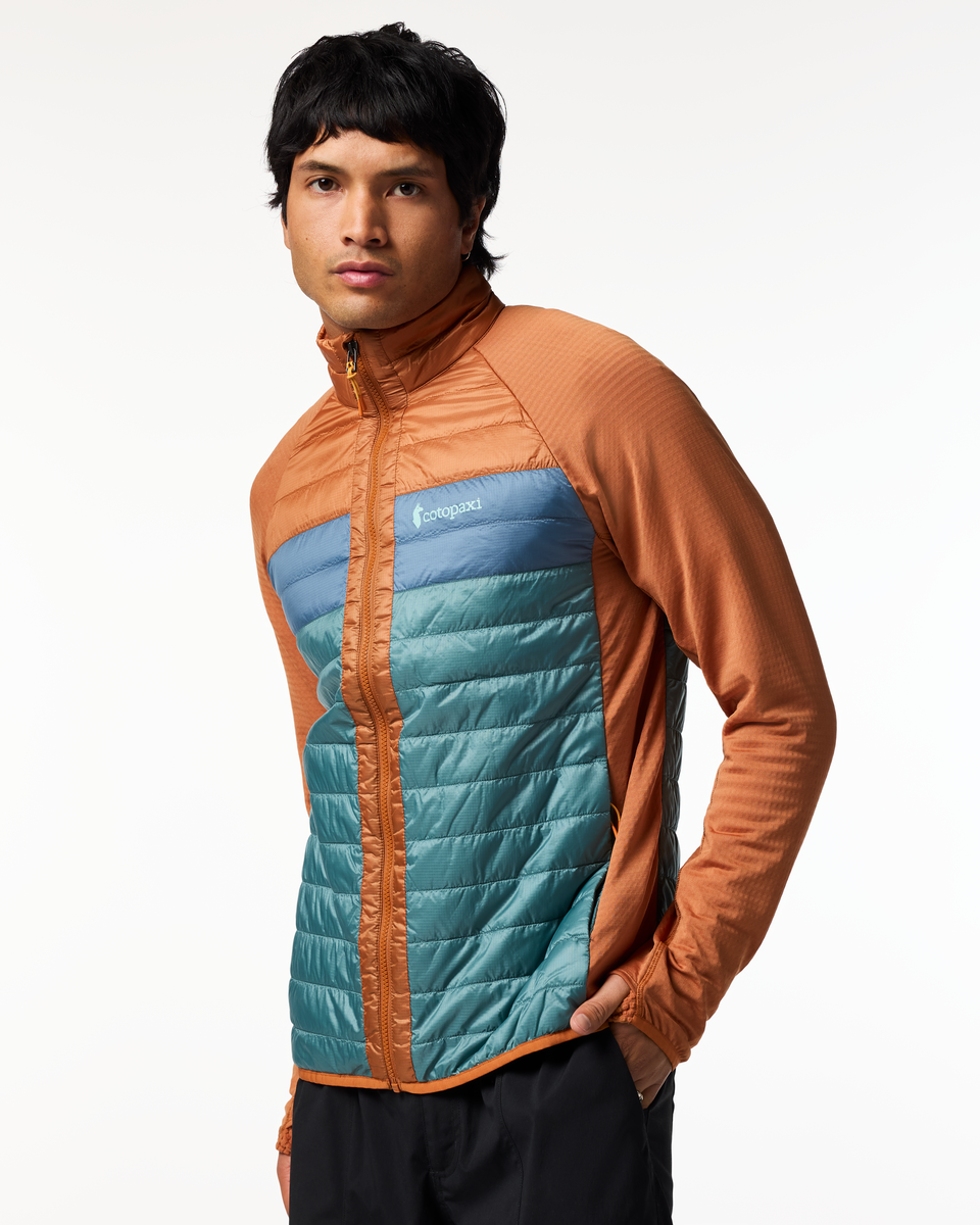 Capa Hybrid Insulated Jacket - Men's - Whiskey/Everglade - US 3921