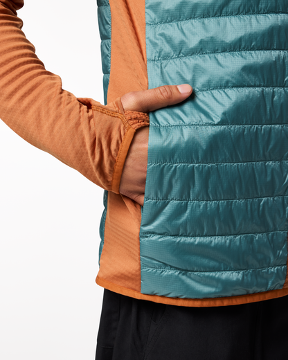 Capa Hybrid Insulated Jacket - Men's - Whiskey/Everglade - US 3921