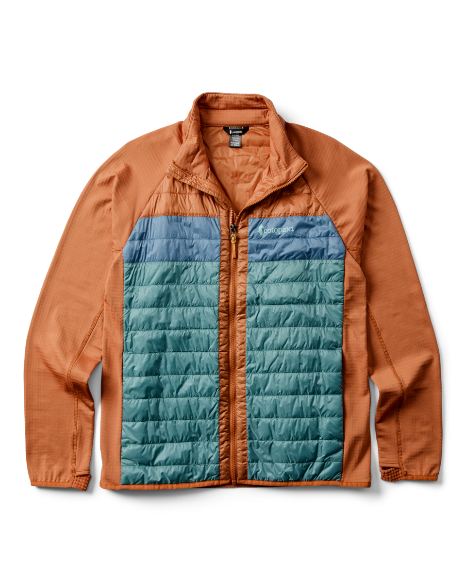 Capa Hybrid Insulated Jacket - Men's - Whiskey/Everglade - US 3921