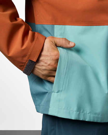 Cielo Rain Jacket - Men's - Whiskey/Tide Pool - US 4202