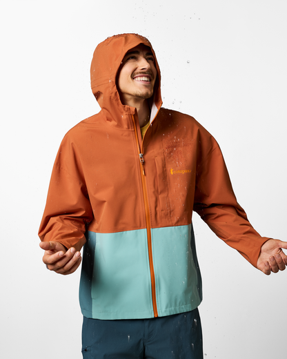 Cielo Rain Jacket - Men's - Whiskey/Tide Pool - US 4202