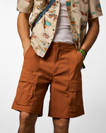 Coraje Tech Cargo Short - Men's - Whiskey - US 3544