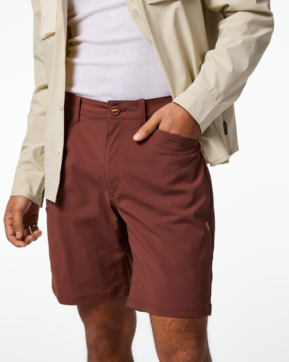 Coraje Tech Short - Men's - Sepia - US 3932