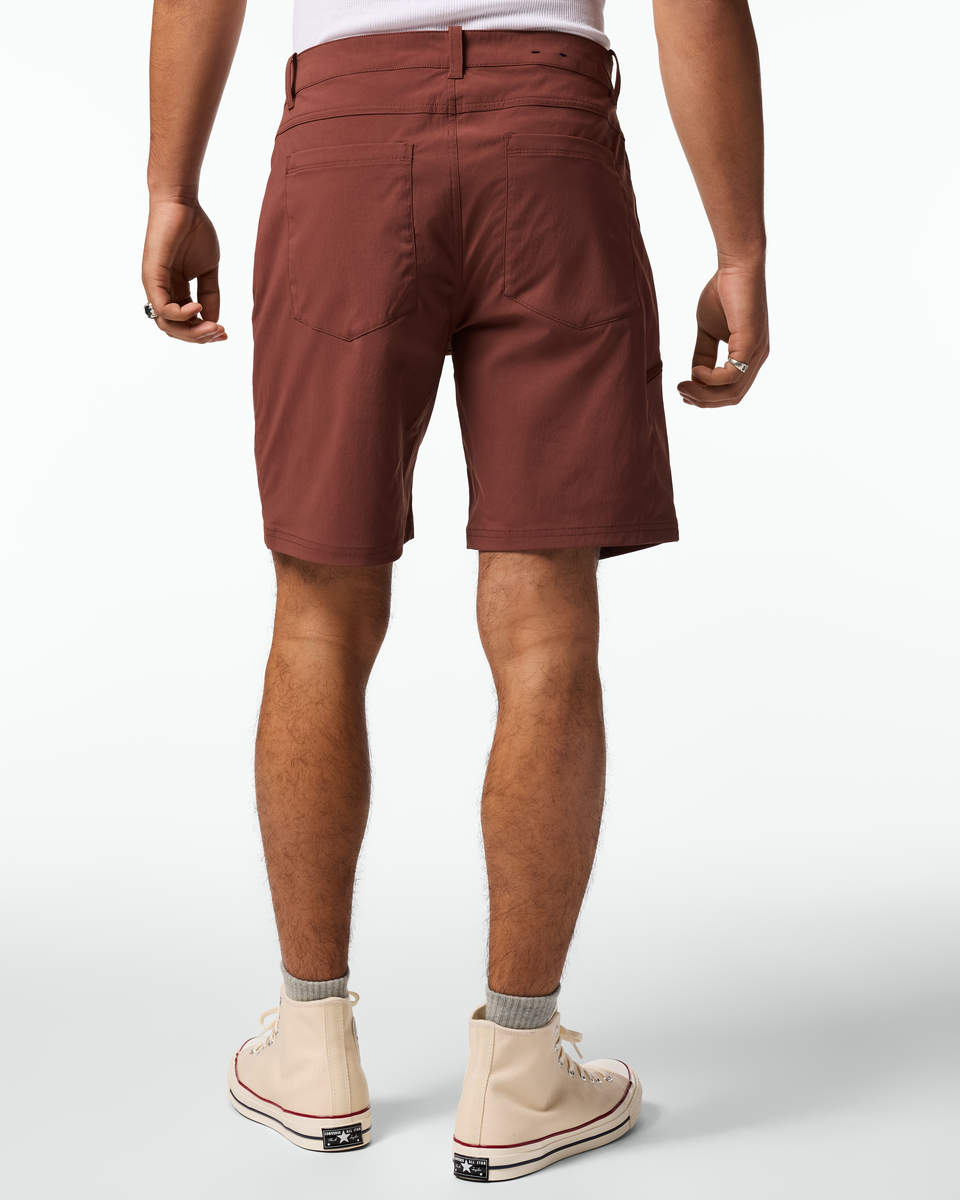 Coraje Tech Short - Men's - Sepia - US 3932