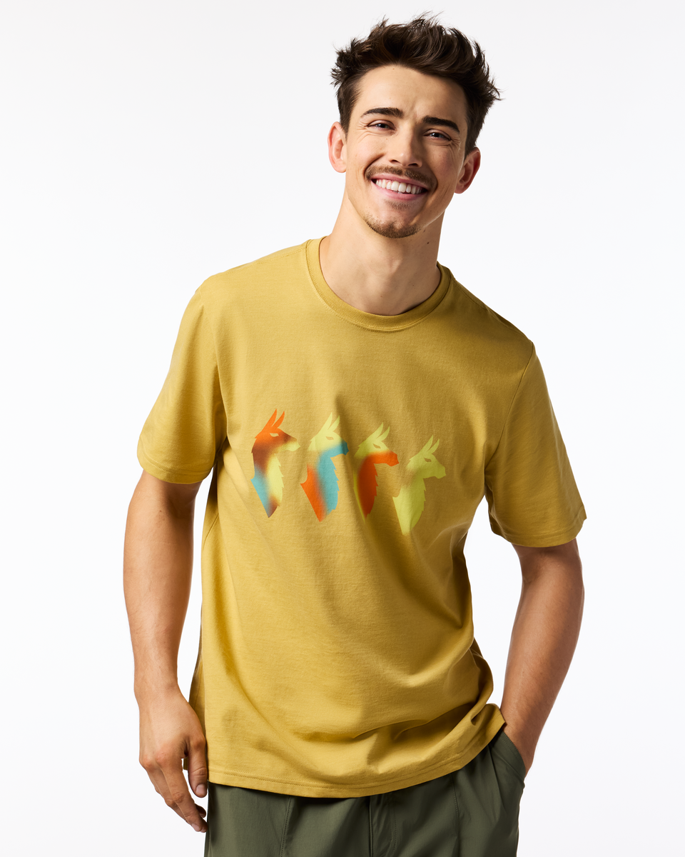 Cuatro Bitmap T-Shirt - Men's - Husk - US 4945