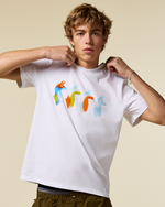 Cuatro Bitmap T-Shirt - Men's - White - US 1740