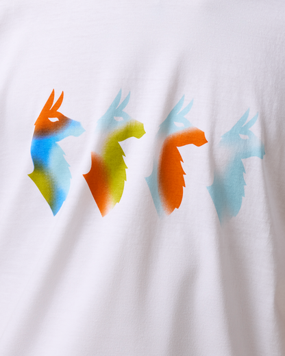 Cuatro Bitmap T-Shirt - Men's - White - US 1740
