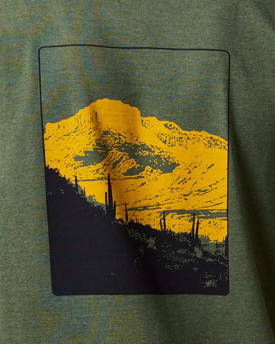 Down The River T-Shirt - Men's - Fatigue - US 5928