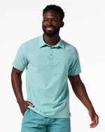 Pulso Tech Polo - Men's - Tide Pool - US 4825