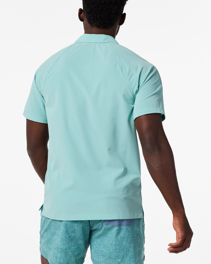 Pulso Tech Polo - Men's - Tide Pool - US 4825