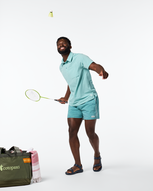Pulso Tech Polo - Men's - Tide Pool - US 4825