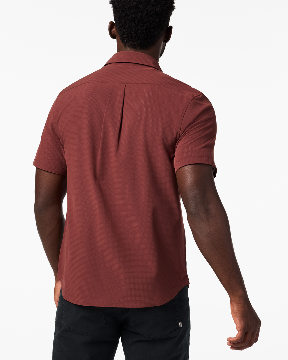 Pulso Tech Shirt - Men's - Sepia - US 1838