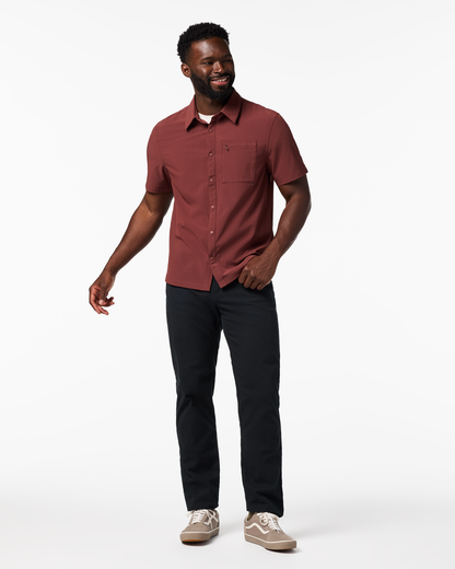 Pulso Tech Shirt - Men's - Sepia - US 1838