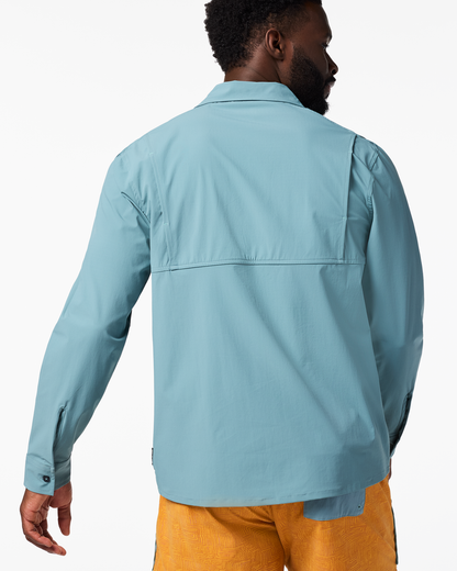 Solta Long-Sleeve Sun Shirt - Men's - Everglade - US 7109