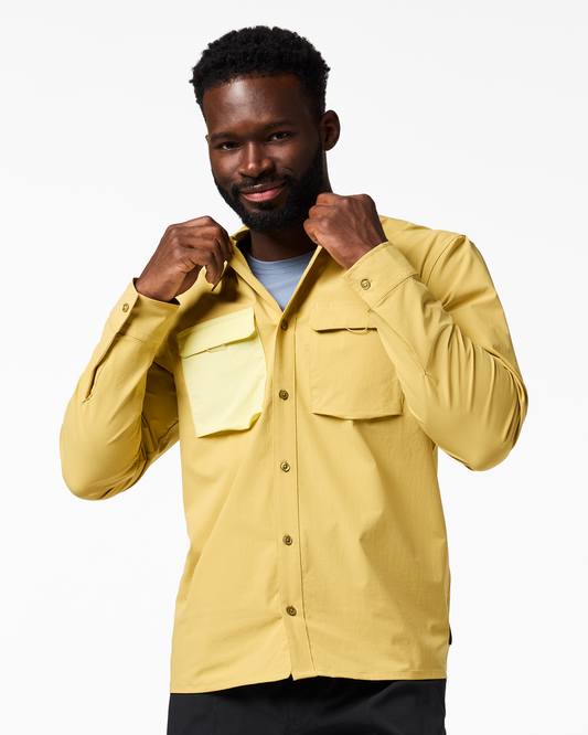 Solta Long-Sleeve Sun Shirt - Men's - Husk - US 9389